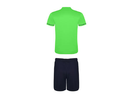 CONJUNTO DEPORTIVO UNITED T/16 VERDE FLUOR/MARINO
