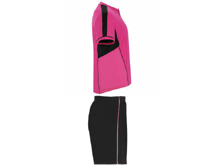 CONJUNTO DEPORTIVO BOCA T/4 FUCSIA/NEGRO