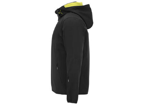 SOFTSHELL SIBERIA T/XXL NEGRO/LIMA PUNCH