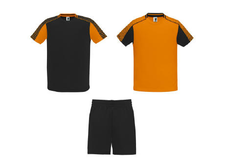 CONJUNTO DEPORTIVO JUVE T/4 NARANJA/NEGRO
