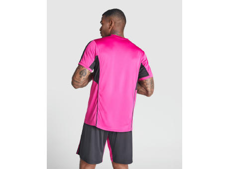 CONJUNTO DEPORTIVO BOCA T/4 FUCSIA/NEGRO