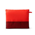 MANTA DE FORRO POLAR CON FUNDA BERING ROJO