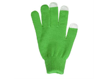 GUANTES TÁCTILES ZELAND VERDE HELECHO