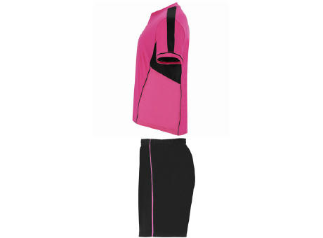 CONJUNTO DEPORTIVO BOCA T/4 FUCSIA/NEGRO