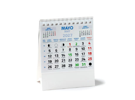 CALENDARIO SOBREMESA DEAN BLANCO