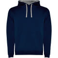 SUDADERA URBAN CON CAPUCHA T/XS MARINO/GRIS VIGORE