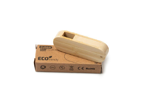 MEMORIA USB GUDAR T/16 GB BAMBÚ