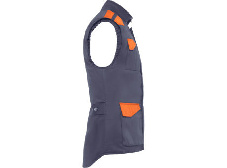 CHAQUETA ARMADA T/S PLOMO/NARANJA