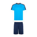 CONJUNTO DEPORTIVO TITAN T/S TURQUESA FLUOR/MARINO