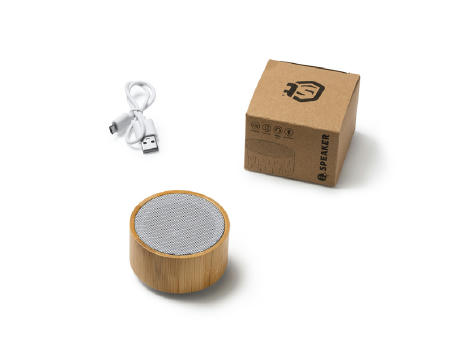 ALTAVOZ BLUETOOTH DE MADERA HARDWELL CRUDO
