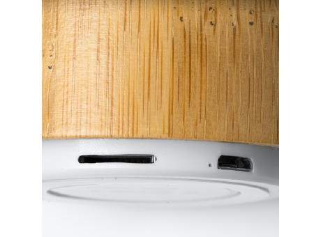ALTAVOZ BLUETOOTH DE MADERA HARDWELL CRUDO