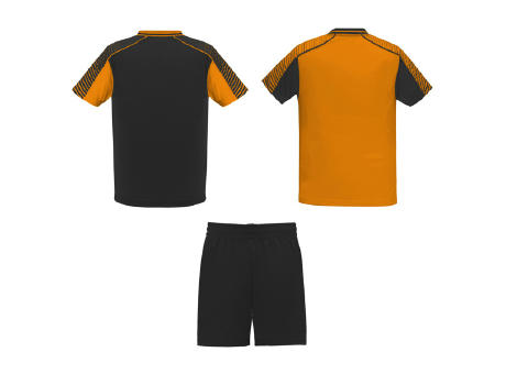 CONJUNTO DEPORTIVO JUVE T/4 NARANJA/NEGRO
