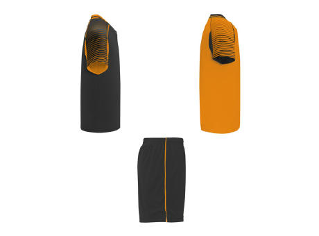 CONJUNTO DEPORTIVO JUVE T/4 NARANJA/NEGRO