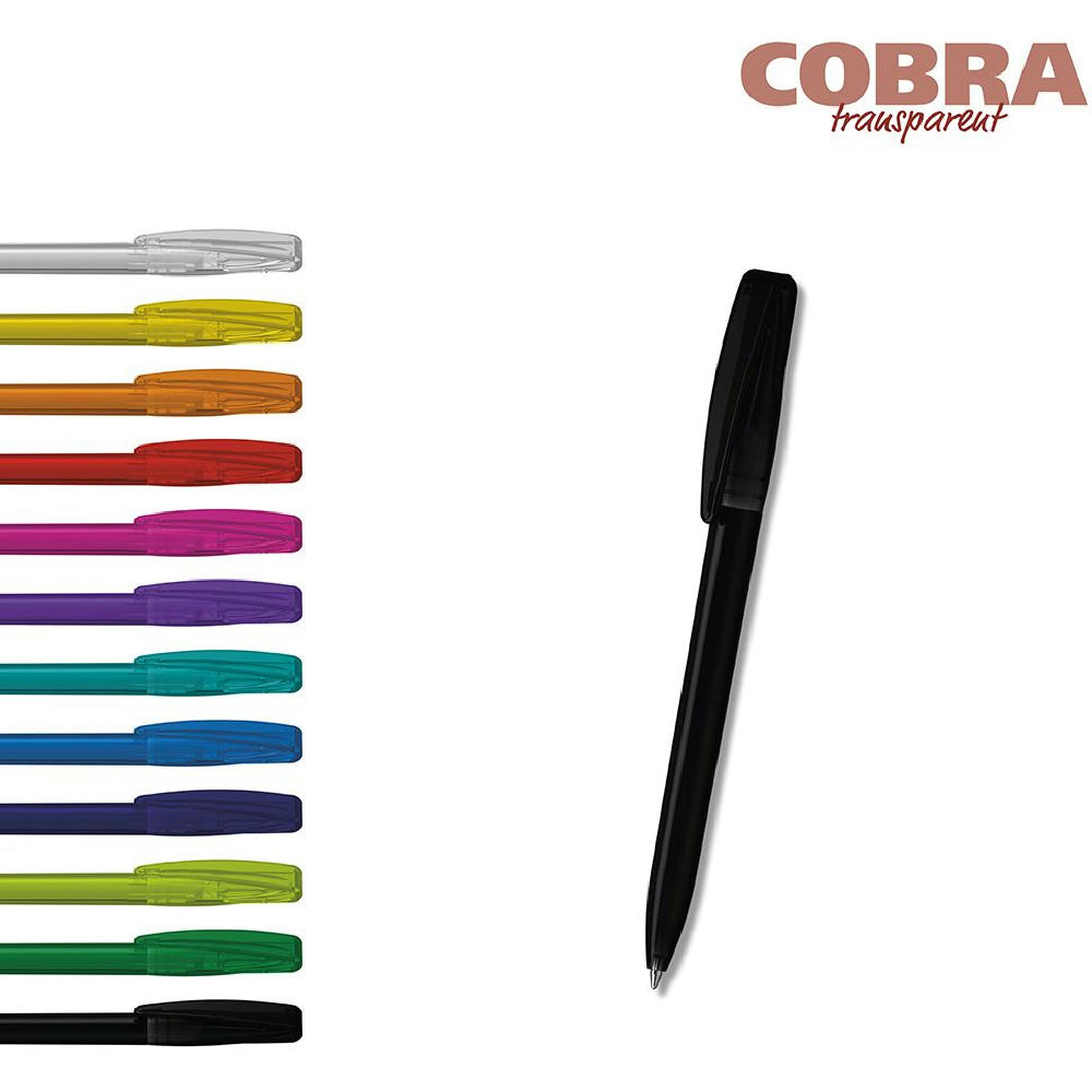Klio-Eterna - Cobra transparent - Drehkugelschreiber