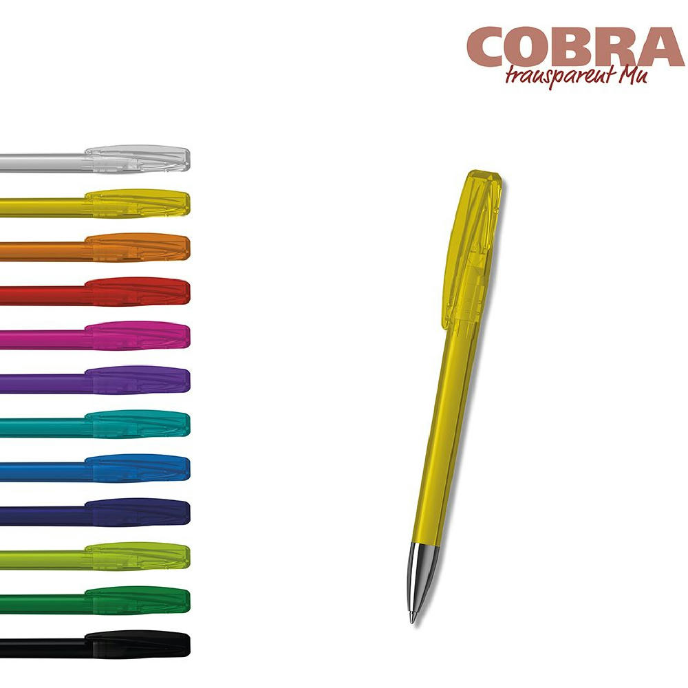 Klio-Eterna - Cobra transparent Mn - Drehkugelschreiber