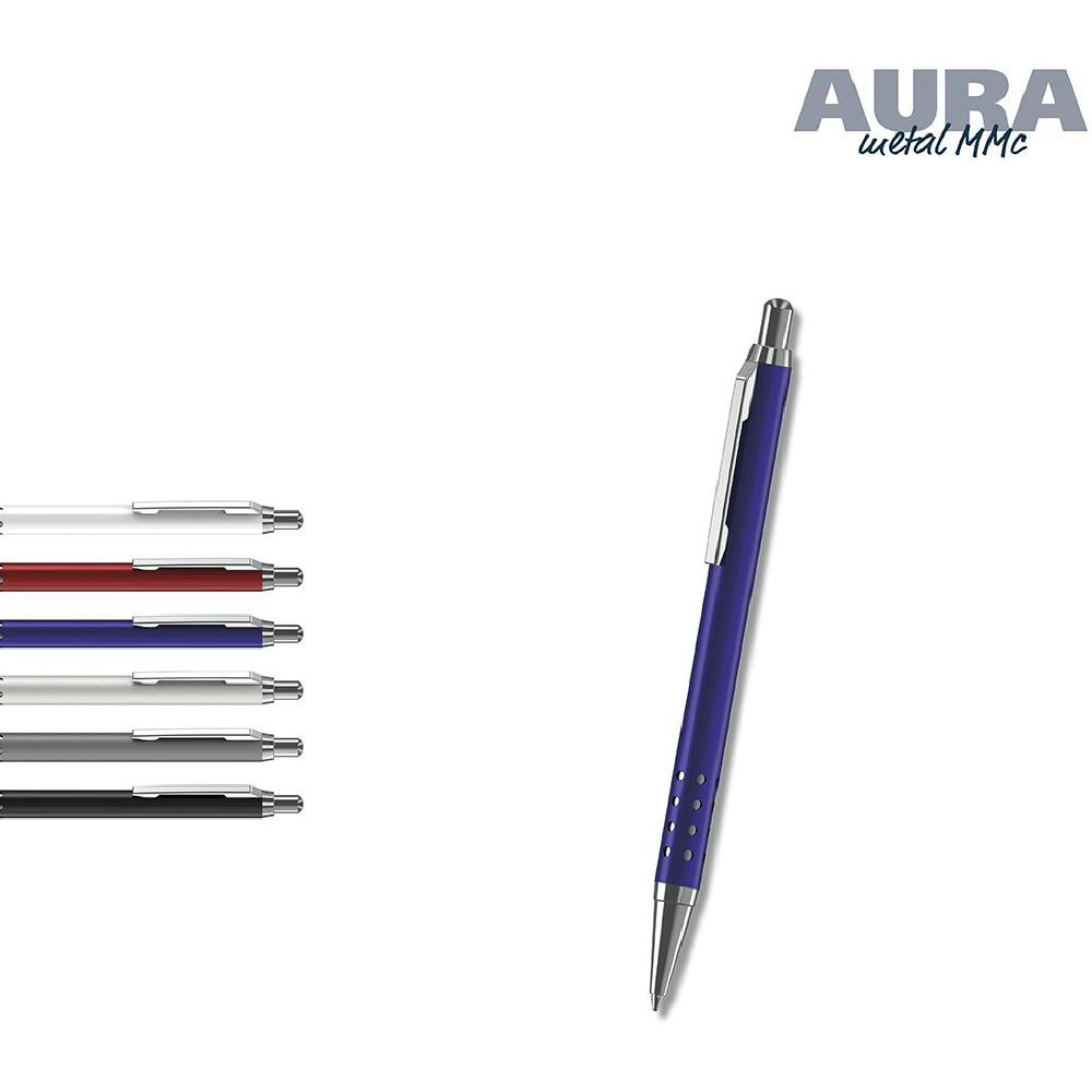 Klio-Eterna - Aura metal MMc - Druckkugelschreiber