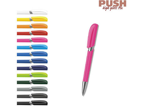 Klio-Eterna - Push high gloss Mn - Druckkugelschreiber
