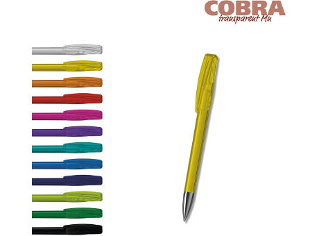 Klio-Eterna - Cobra transparent Mn - Drehkugelschreiber