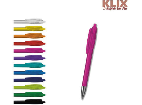 Klio-Eterna - Klix transparent Mn - Druckkugelschreiber