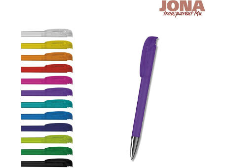 Klio-Eterna - Jona transparent Mn - Druckkugelschreiber