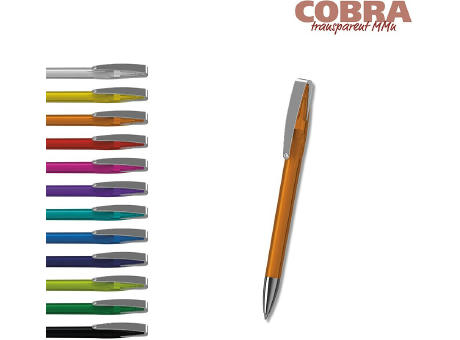 Klio-Eterna - Cobra transparent MMn - Drehkugelschreiber