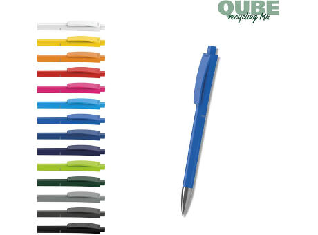 Klio-Eterna - Qube recycling Mn - Druckkugelschreiber