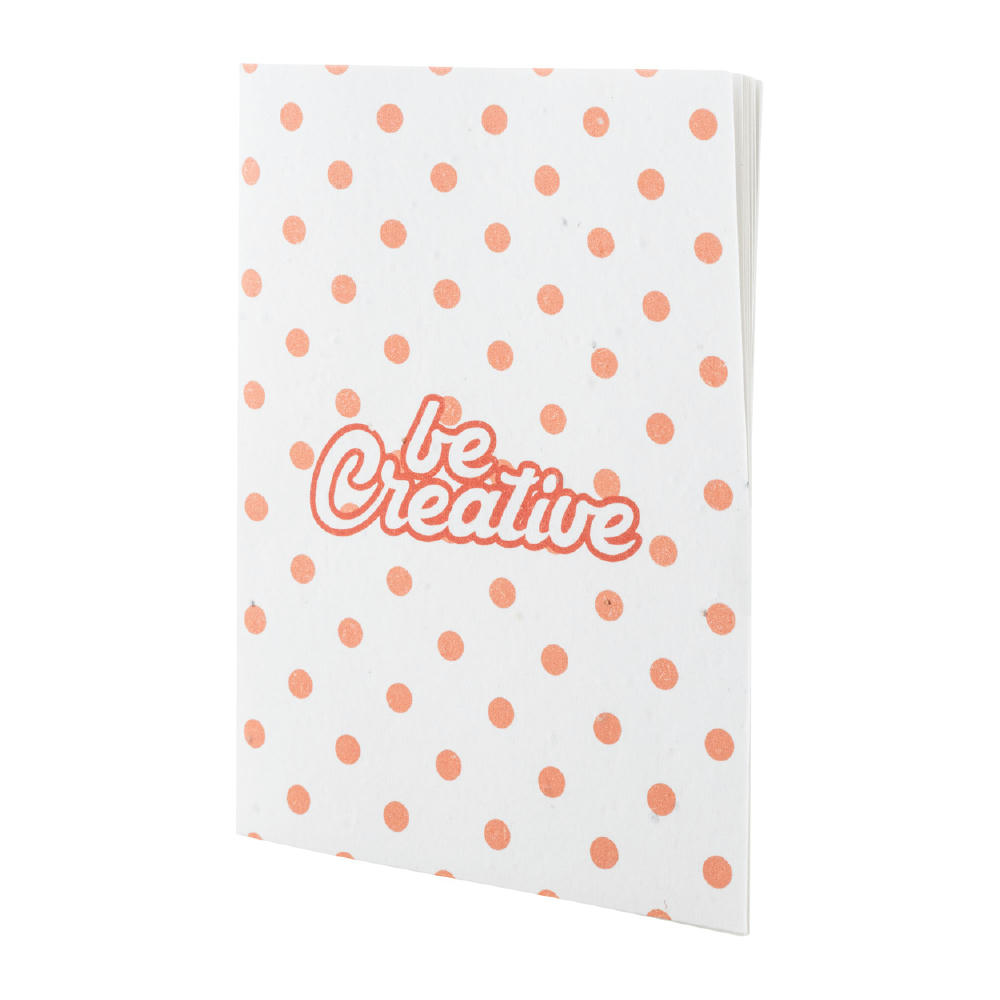 individuelles Saatpapier-Notizbuch CreaNote A6 Seed