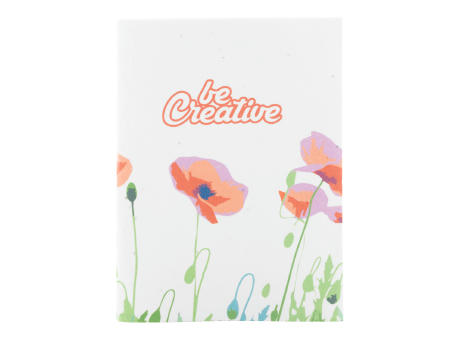 individuelles Saatpapier-Notizbuch CreaNote Plus A5 Seed