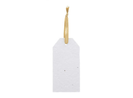 Individueller Geschenkanhänger aus Saatpapier PrinTag Seed