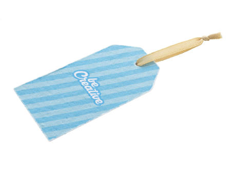 Individueller Geschenkanhänger aus Saatpapier PrinTag Seed