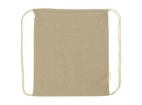 Kordelzugbeutel aus recycelter Baumwolle Dropex