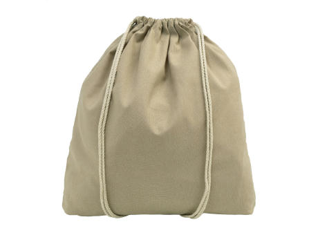 Kordelzugbeutel aus recycelter Baumwolle Dropex