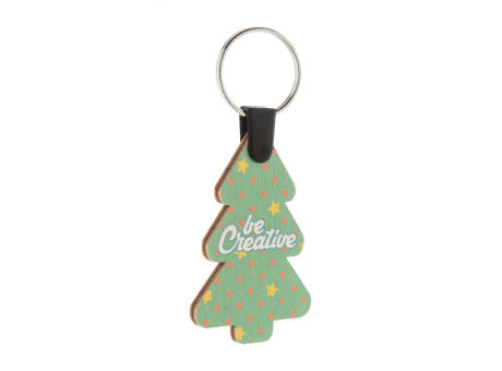 Schlüsselanhänger Weihnachten, Weihnachtsbaum Fjerny Creative