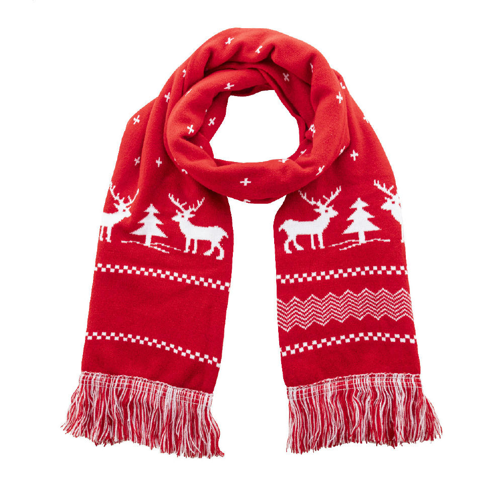 Weihnachts-Winterschal Skandihals