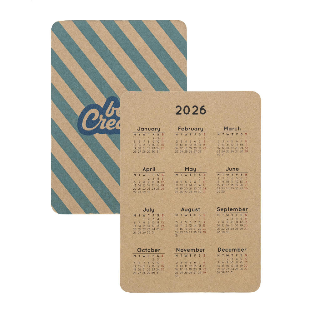 Individueller Taschenkalender CreaDate Pocket Eco