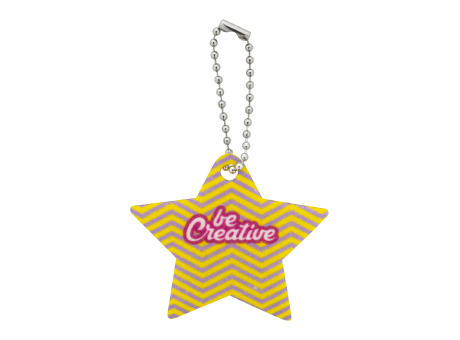 Schlüsselanhänger Weihnachten, Stern CreaFelt Key Xmas
