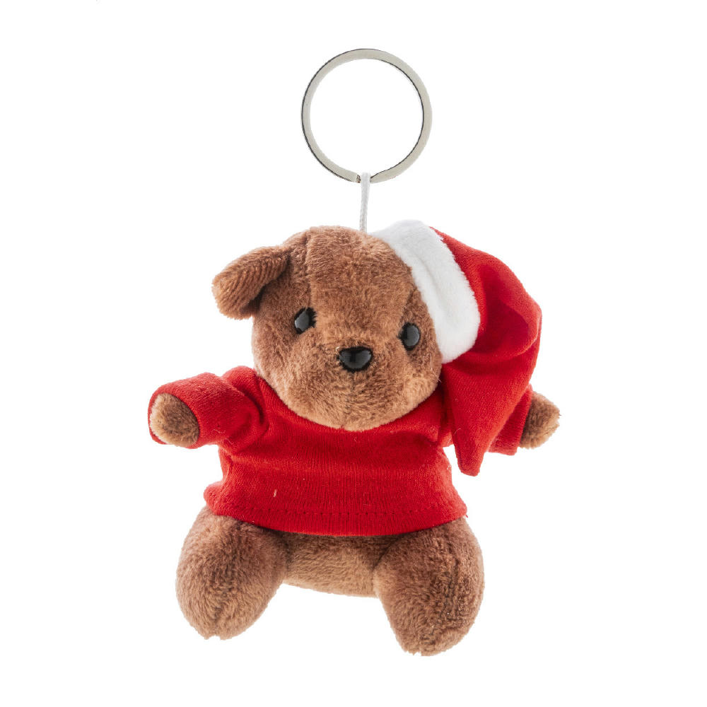 Plüsch-Weihnachts-Teddybär-Schlüsselanhänger Julnalle