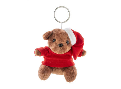 Plüsch-Weihnachts-Teddybär-Schlüsselanhänger Julnalle