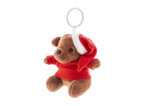 Plüsch-Weihnachts-Teddybär-Schlüsselanhänger Julnalle