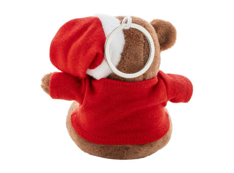 Plüsch-Weihnachts-Teddybär-Schlüsselanhänger Julnalle