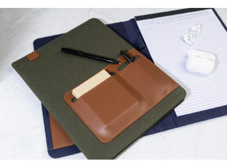 Dokumentenmappe aus recyceltem Cavas Capudo A4