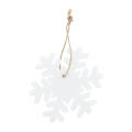 RPET Weihnachtsbaumschmuck, Schneeflocke Joulox
