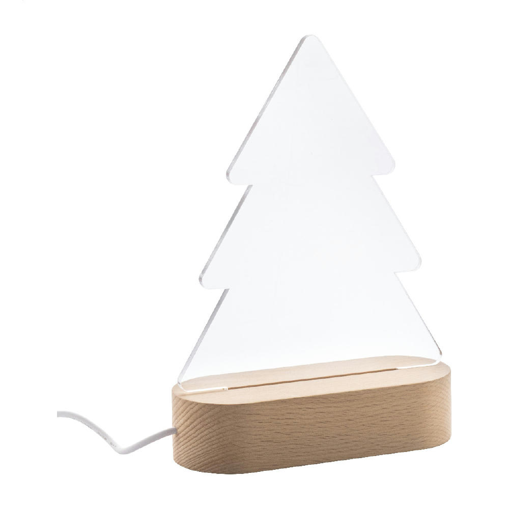 Weihnachtsbaum LED-Lichttrophäe Woodify Xmas