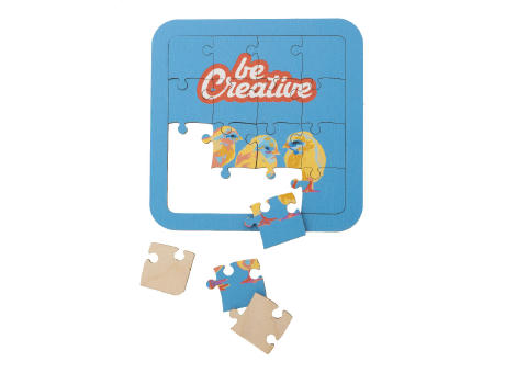 Individuelles Holzpuzzle Wozzle