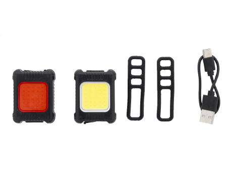 wiederaufladbares Fahrradlichtset Cobik