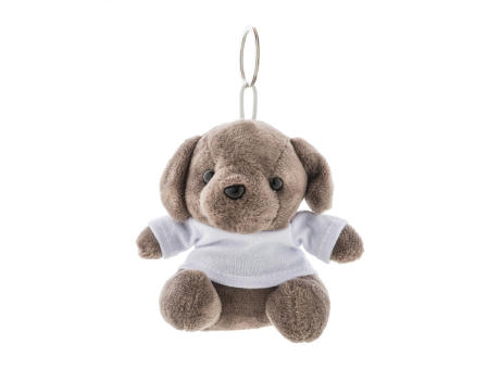 Plüschhund-Schlüsselanhänger DogFob