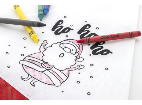 Weihnachtsmütze zum Ausmalen Julfar Hat