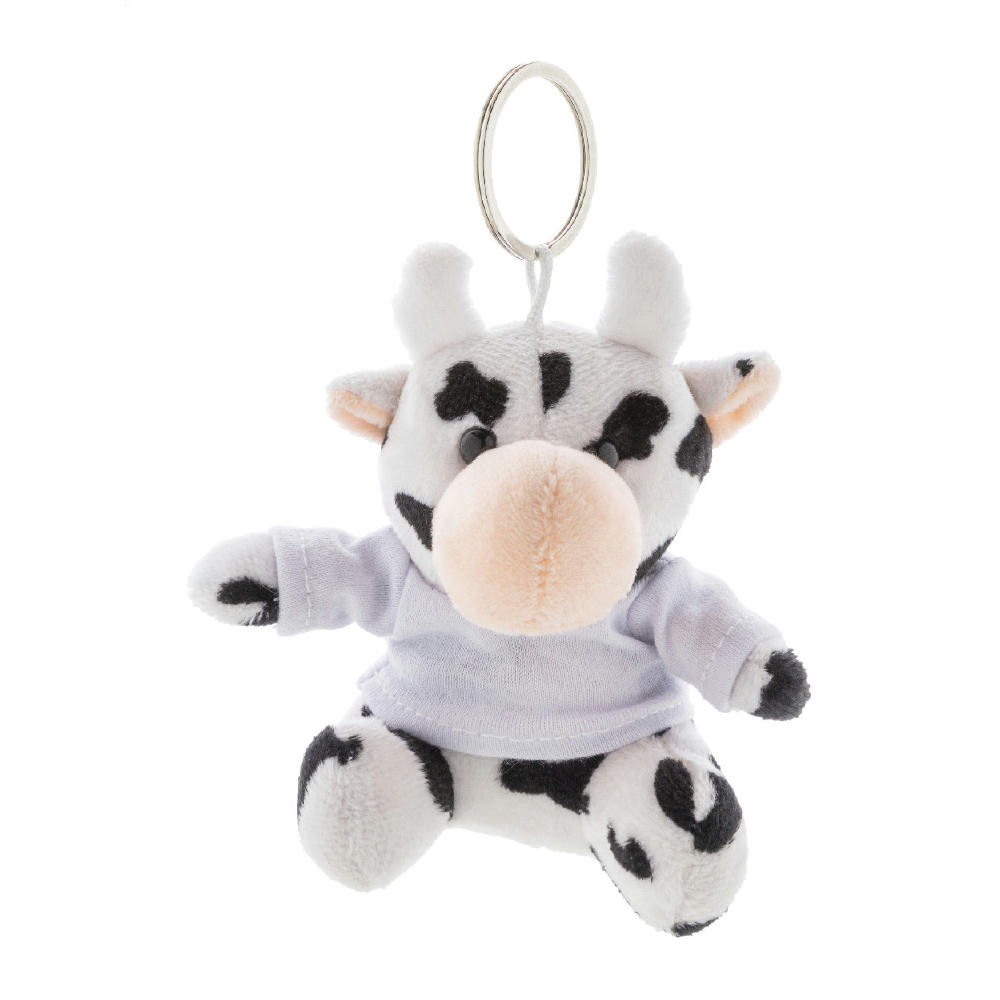 Plüsch-Kuh-Schlüsselanhänger CowFob