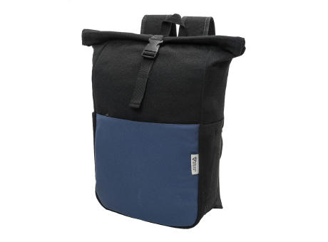 Rucksack aus recyceltem Canvas Blakkan Back