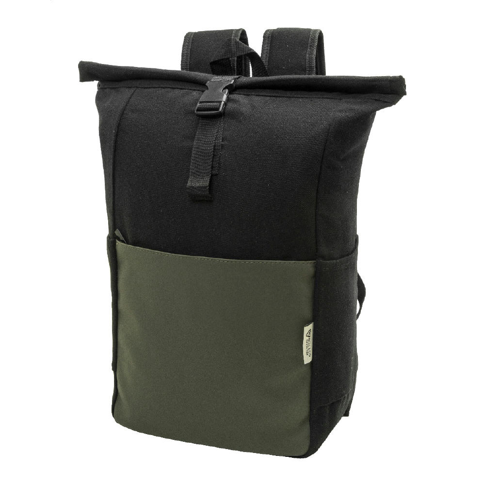 Rucksack aus recyceltem Canvas Blakkan Back